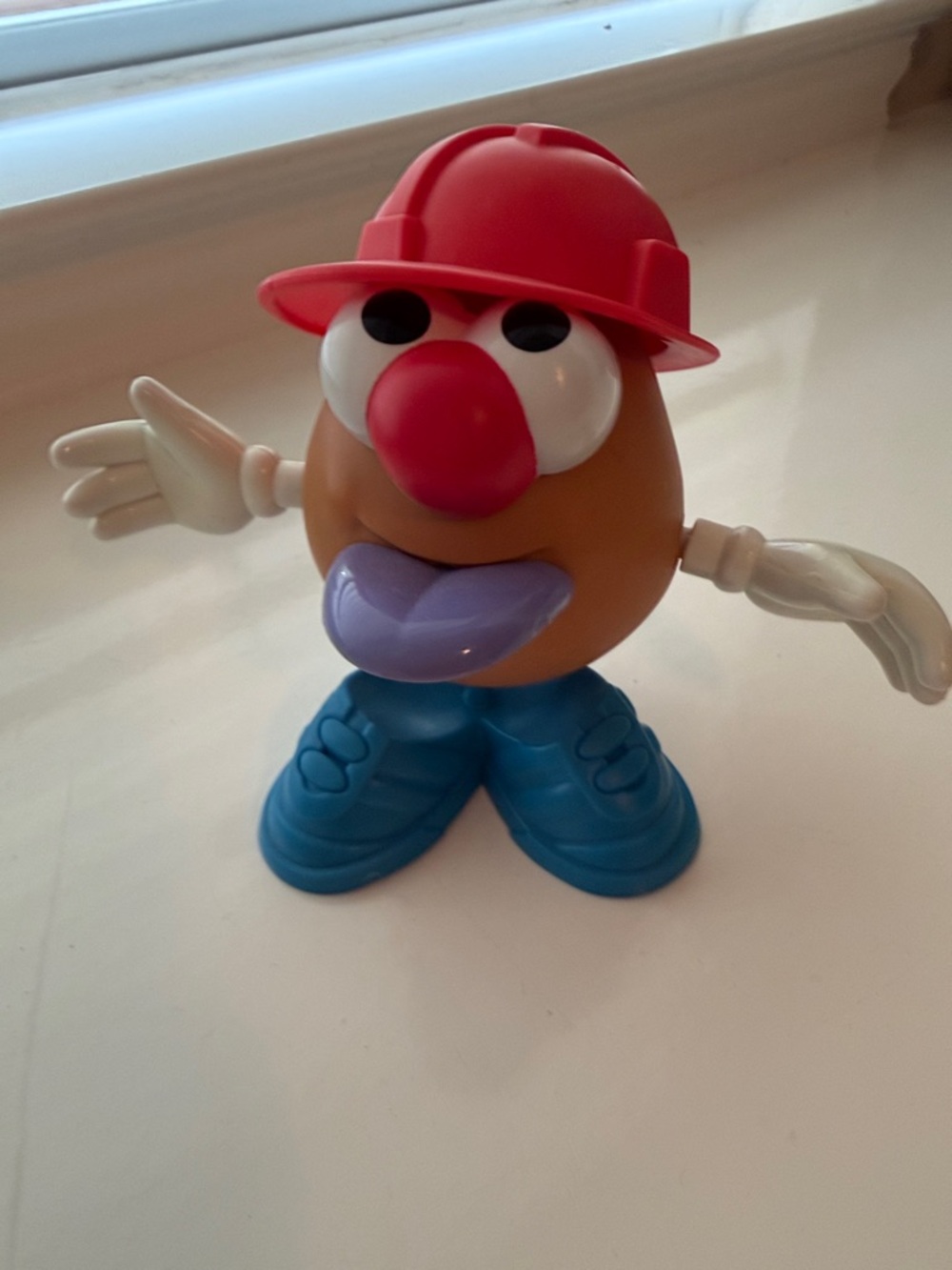 Kids Toy Mr. Potato Head Style Figure - Red Hat, Blue Shoes